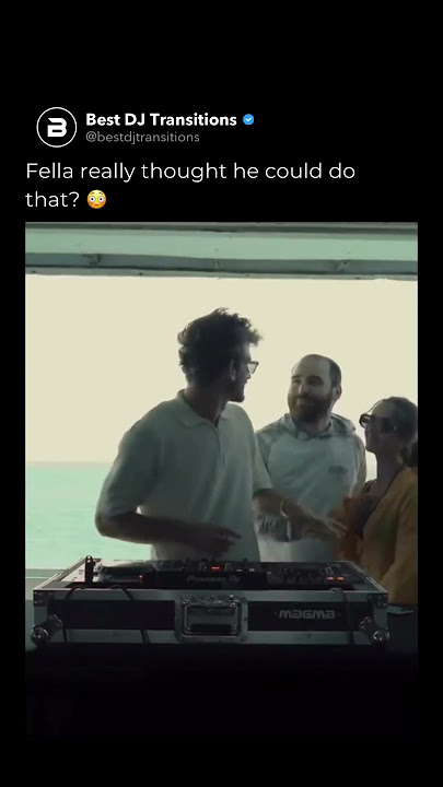 DJ handled it like a PRO 🗿