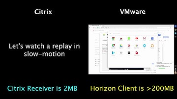 Dare to Compare Citrix XenApp vs VMware Horizon User Experience on ChromeOS Installation
