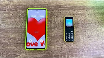 Maxcom mm111 vs Samsung A52s Incoming call & Outgoing call