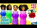 Fizzy The Pet Vet Helps Tiny Disney Encanto Family Stuck In Slime Bottles | Fun Stories For Kids