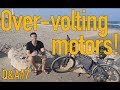 Overvolting an electric bicycle motor for more speed! Q&A#7