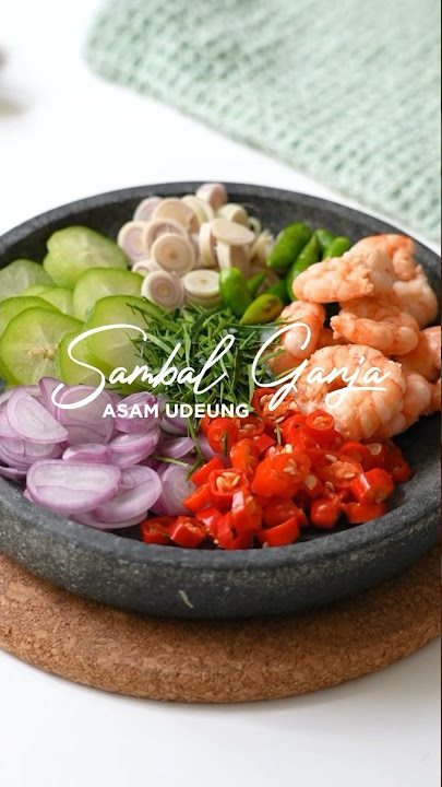 Sambal Ganja | Asam Udeung khas Aceh #resepsambal #resepmasakan