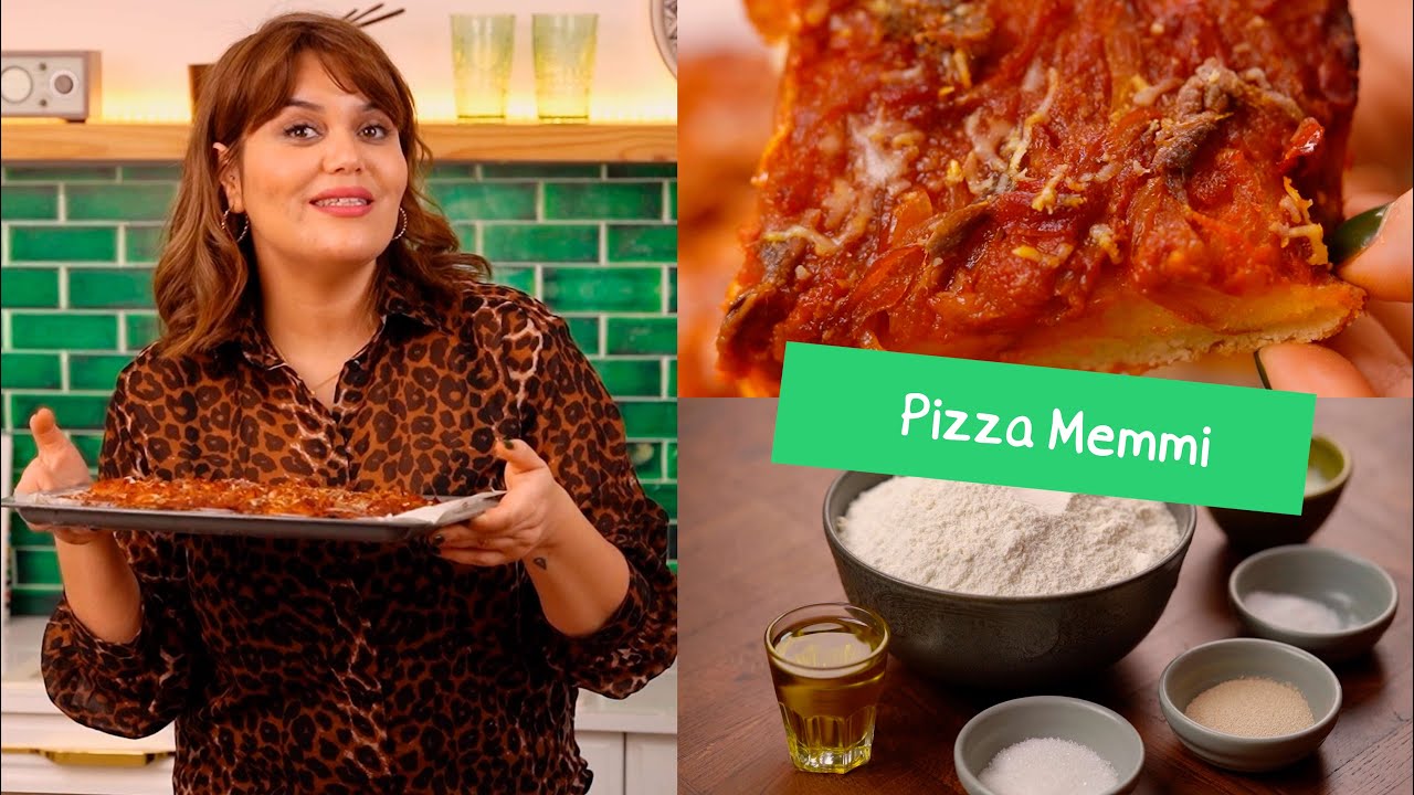 😍بعجينة خفيفة وطرية روعة Pizza Memmi