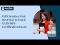 Isfs practice test best way to crack exin isfs certification exam