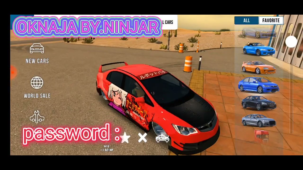 free account car parking open password 1 YouTube