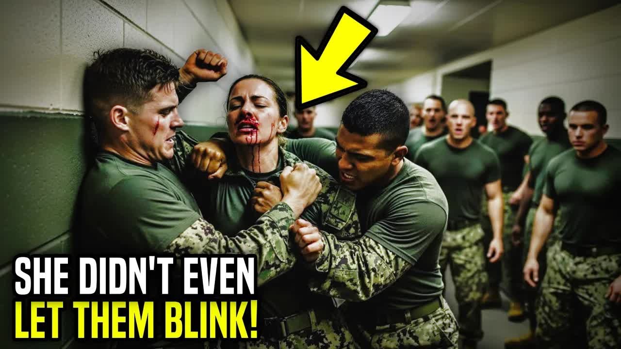 “Big Mistake!” They Rushed Her From Both Sides — Then She Folded Them Before Navy SEALs Even Bli