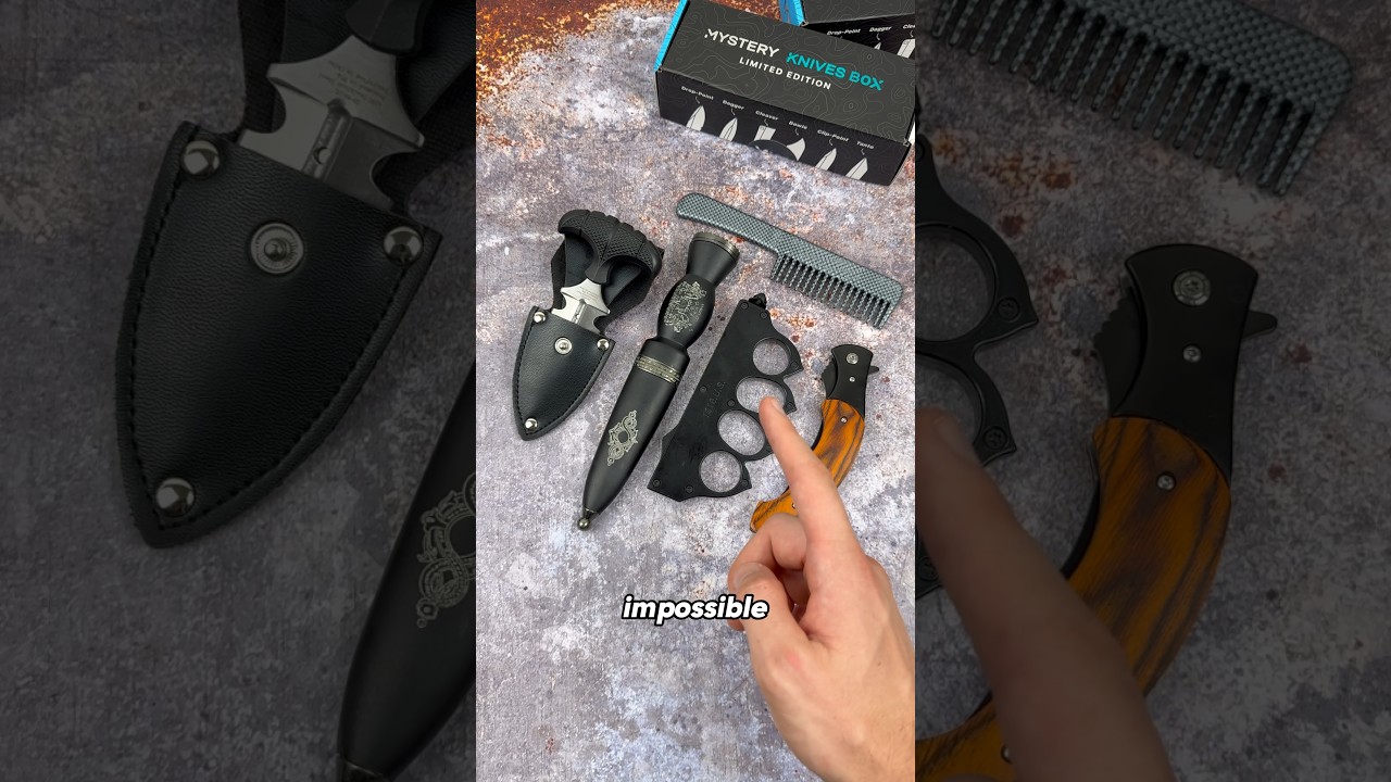 Most DANGEROUS ghost knives ever made 👻