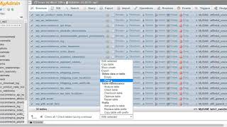 How to delete database PHPMyAdmin