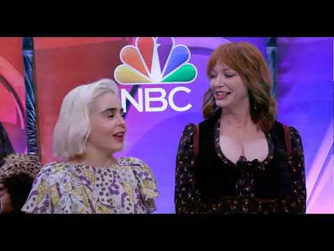 Cox TV - Christina Hendricks and Mae Whitman - Friends with TV Characters