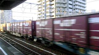 EF210牽引　高速（貨）　1070列車　富士通過