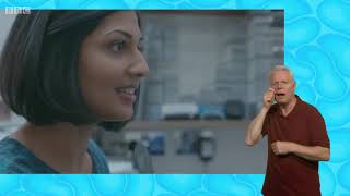 CBeebies | Sign Zone: Topsy and Tim - S03 Episode 5 (Eye Test)