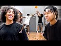 This blasian duo went crazy in my first aau basketball game