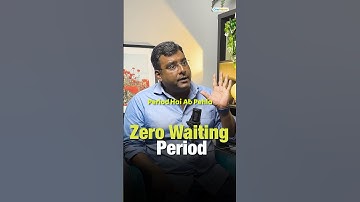 Wait! Do you know these waiting periods in health insurance? #insurance #healthinsurance #disclosure