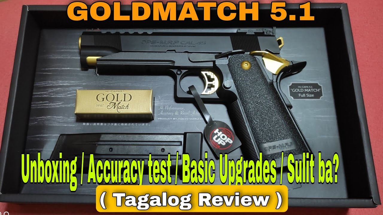 Tokyo Marui Goldmatch 5.1 ( Tagalog Review )