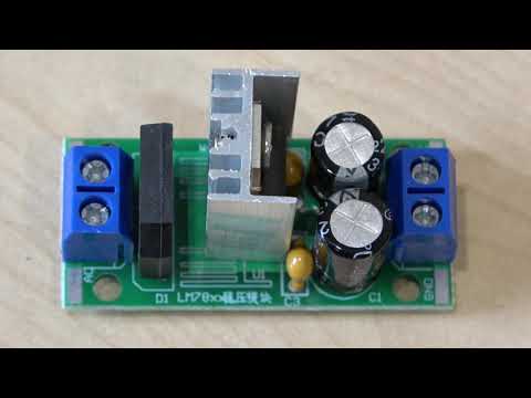DEVMO 12-24V AC/DC To 12V DC Voltage Regulator Module - L7812, Dual Output, For DIY Power Supply Projects - View #2