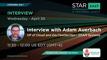 Interview with Adam Auerbach from #STAREAST 25