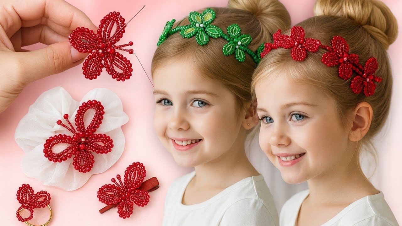 I Made Hundreds of These Holiday Hair Accessories,They ALL Sold Out!😱The Easiest DIY You’ll Ever Try