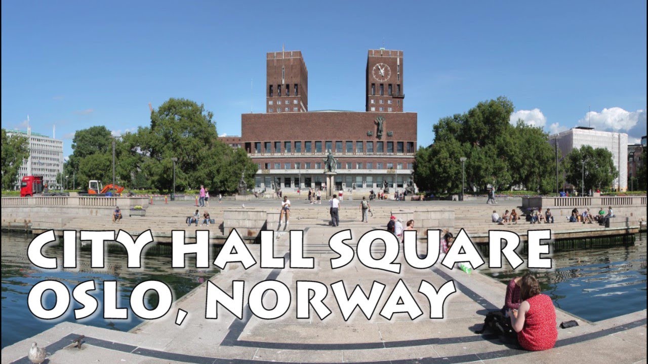 Norway Life: The City Hall Square (Rådhusplassen) Oslo, Norway.