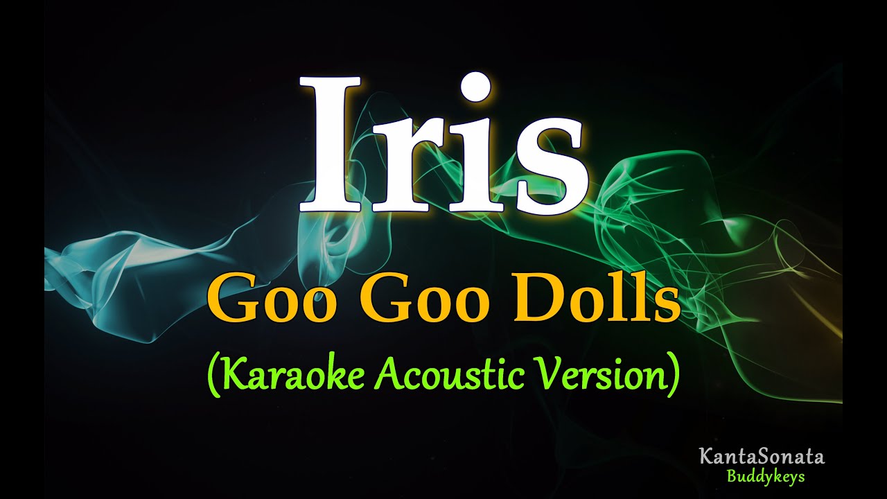 IRIS (Goo Goo Dolls) Karaoke Acoustic Version YouTube