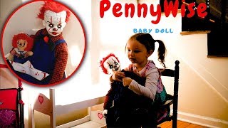 Where Did This Creepy Pennywise Clown Doll Come From? Weeeclown Around Scary Stories