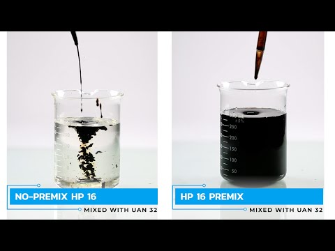 Mixing Liquid Humic Acid with Agrochemicals - video from Bio Huma Netics
