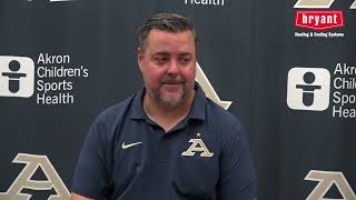 2024 Akron Zips Men's Soccer - Post-Game Press Conference vs. Ohio State -  8/25/24