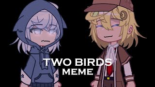 Two Birds Short Amesame Gachaclub Etsuko