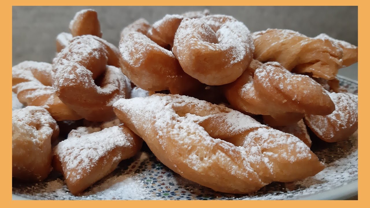 Les beignets du carnaval  🎭🎭 Les ganses niçoises🎉🎉 #carnaval #beignets