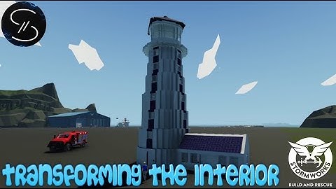 Infinite Light House Solar Project Part 2 (Interior Design) | Stormworks Build Time Lapse