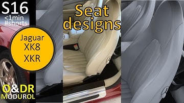 Jaguar XK8 Classic or Sport Trim? Three options pre MY2001. Cloth or leather S16 XKR (X100) #shorts