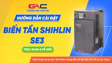 Cài đặt biến tần Shihlin SE3 & Hướng dẫn đấu nối dây #inverter #bientan #tudonghoatoancau