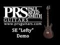 PRS SE "Lefty" 2018 demo