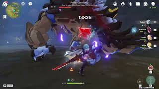 Genshin Impact - Eula Damage Test