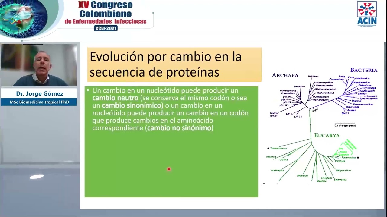 CCEI 2021- Variaciones genéticas y relevancia de las variantes. Dr. Jorge Enrique Gómez - Colombia