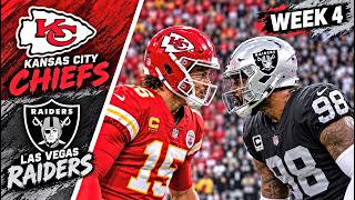 Kansas City Chiefs vs Las Vegas Raiders | Week 4 Full Game Highlights NFL 2026 Season | Madden Simu