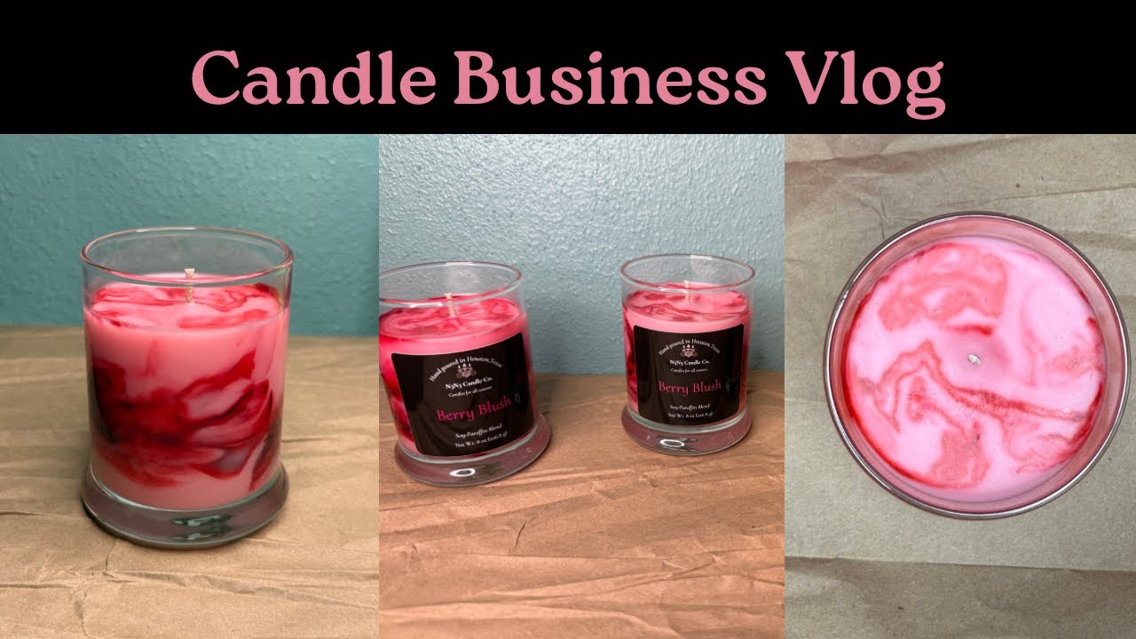 Unboxing My Candle Jars | Crafting my 8oz Marble Candle