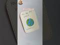 You Are My Whole World 🌍❤️ | Cute Handmade Love Card|aesthetic card #shorts#diy#drawing