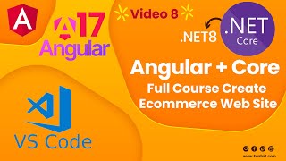 Angular 17 with  Asp.net Core 8 Web API  Full Course Video 8  (Persisting -Login Form -validation )