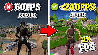 Fortnite Optimization Settings That Instantly DOUBLED My FPS - Fix FPS Drops Lag