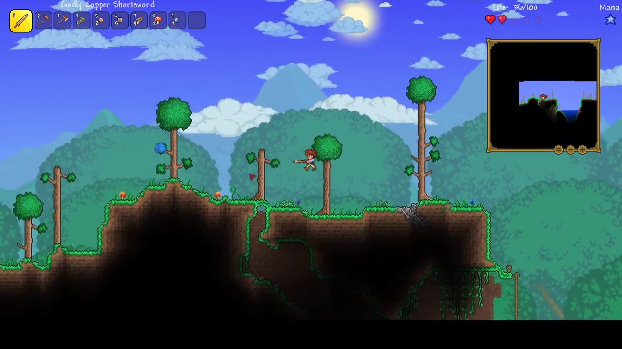 Terraria NEW WORLD Ep. 1 Part 1 YouTube