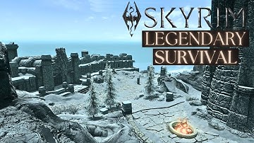 Skyrim Anniversary Edition: Legendary Difficulty Survival Mode Episode 3! (Survival Settings Mod)