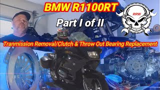 BMW R1100RT Clutch & Throw Out Bearing Replacement - Part One