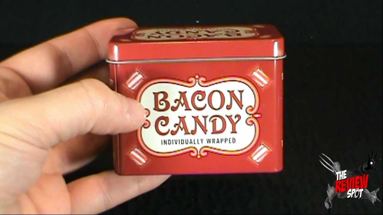 Random Spot - Accoutrements Bacon Candy - YouTube
