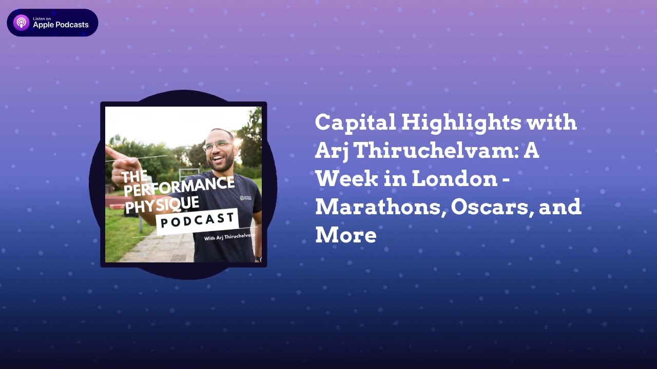 Arj Thiruchelvam: Marathons, Oscars all as I go on BBC Radio