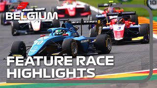 F3 Feature Race Highlights | 2022 Belgian Grand Prix