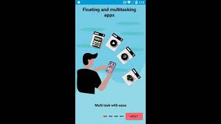 floating and Multitasking apps screenshot 2