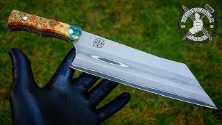 K-Tip Santoku Knife Making