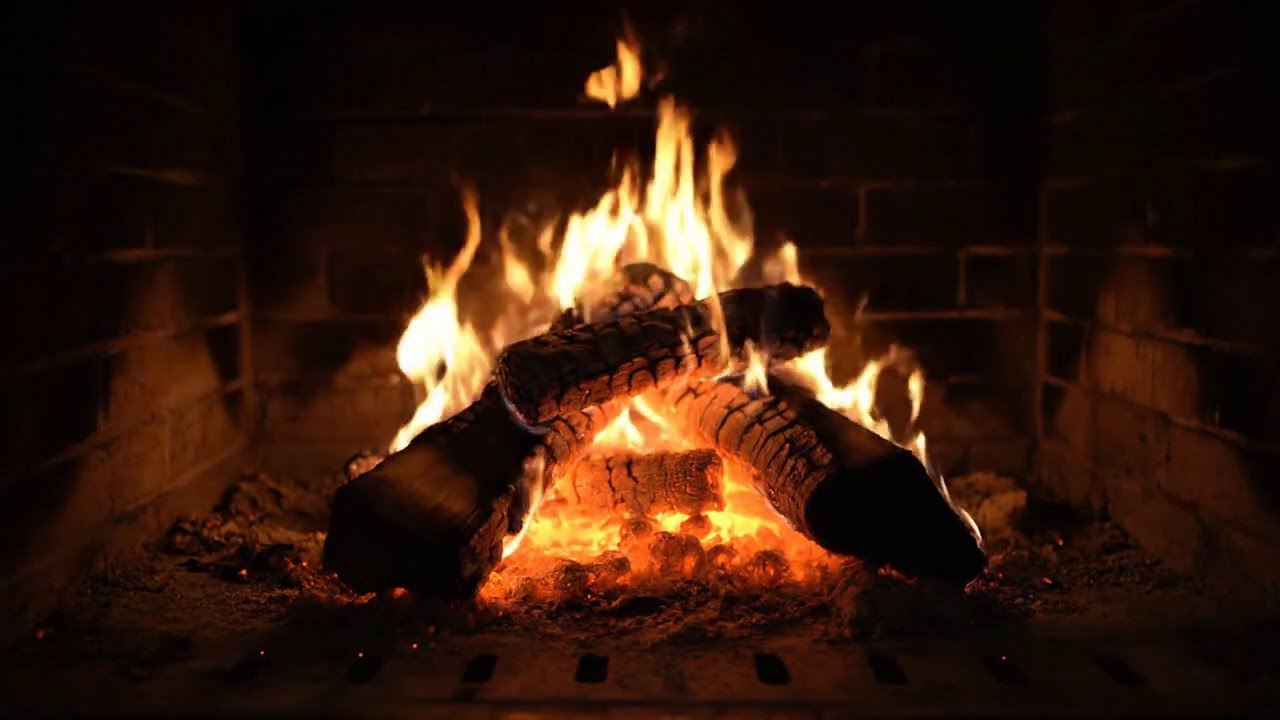 10 Hours of Relaxing LED Lights and ASMR Crackling Fireplace | 4K No Ads Sleep Screensaver