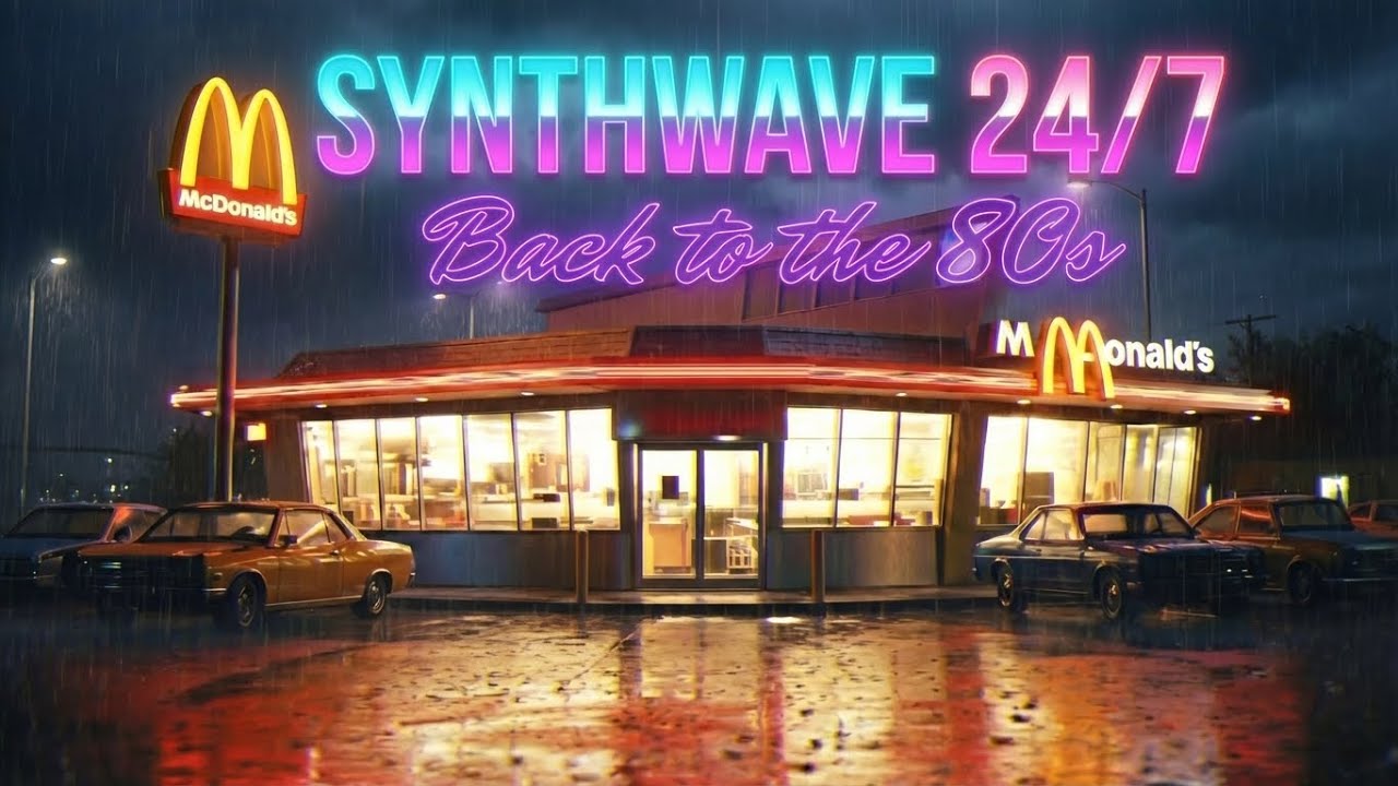 Synthwave Radio – Back to the 80s | Neon Diner Night