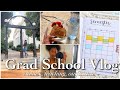Graduate school vlog | Week in my life